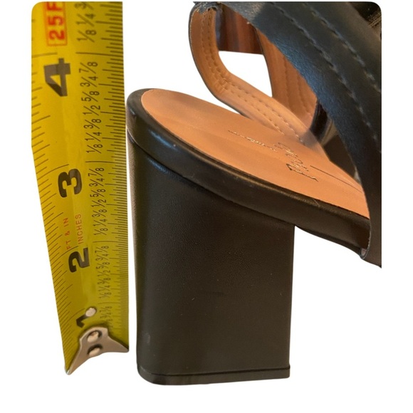 NWOT Linea Paolo Women Emmie Block Heel Ankle Strap Sandals Size 8.5 - Picture 4 of 8